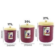 (HAA) NCI Heavy Duty Bekas Nasi Plas Nasi Tong Nasi Rice Bucket Cooler Box Thermos Nasi