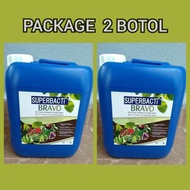 SUPERBACTI BRAVO 2 BOTOL [4 LITER/BOTOL] - BENEFICIAL MICROB
