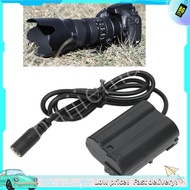 haijiemall-my EL15 DC Coupler Dummy Battery Power Adapter Kit for Nikon D7000 D7200 D7500 D500 D610 