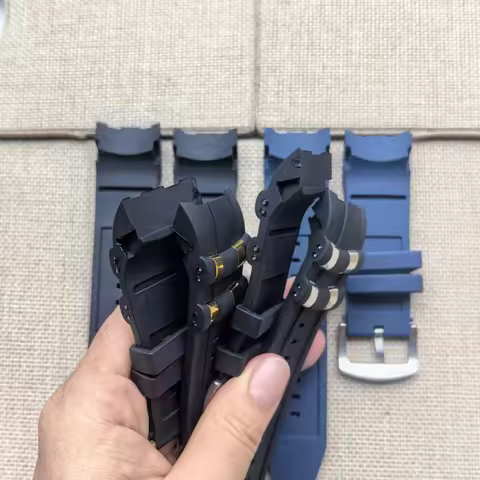 26mm rubber watch strap accessories compatible with silicone pellet bracelet for Russian Invicta pro