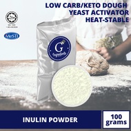 [FOOD GRADE] Inulin Powder - 100grams (Yeast activator, keto bread, prebiotic, dietary fiber)