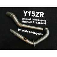 LC135/Y15ZR/ EX5/WAVE100/Wave110/SRL115 FI/SRL115/Wave125/Wave100R manifold paiping exhaust tembak b