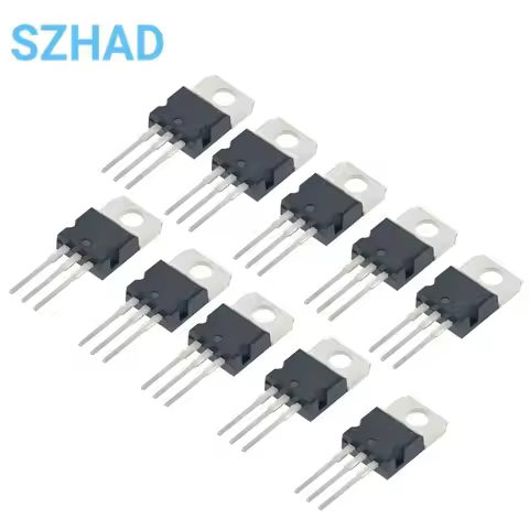 10PCS LM7805 L7805CV/L7806/7808/7809/7812/7815/7818/7824 TO-220 Transistor Voltage Regulator
