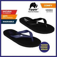 SELIPAR FIPPER COMFY RUBBER 100% ORIGINAL ADULTS MEN SLIPPER FIPPER SANDALS FLIP FLOPS DEWASA LELAKI
