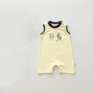 Baby Romper Clothes Summer Sleeveless Jumpsuits Baby Boys Girls Thin Bodysuits 0-2 Years Newborn Inf