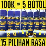 Paket Hemat Premium Liquid 60Ml X 5 Botol Murah Bukan Saltnic - Biru