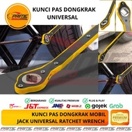 Kunci Dongkrak Mobil Universal Jack Ratchet Wrench Besi Dongkrak Mobil - V2