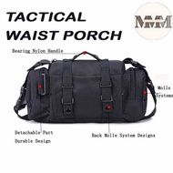 Tactical Waist Bag Porch Bag Push Bag Lelaki Army Sling Bag Military Bag Beg Pinggang lelaki Beg San