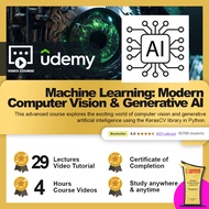 [Video Course] Machine Learning: Modern Computer Vision & Generative AI