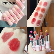 8 Colors Lipstick  Lip Gloss Mirror Moisturizing Waterproof Lip Glaze Makeup Lipstick