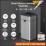 Smart Dustbin Kitchen Rubbish Bin Large Trash Bin Stainless Steel Dustbin With Lid Diaper Bin