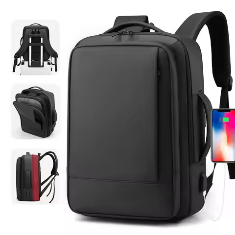 Expandable Business Backpack for Men, Stylish Foreign Trade Commuter Laptop Backpack