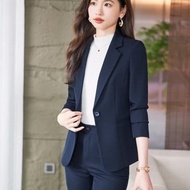 One set Jas Blazer Wanita Korea - Jas Wanita Formal Kantoran