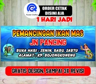 Baner Spanduk Pemancingan Ikan