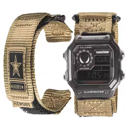 New For Casio Gshock Watch Band Nylon 16 18mm Fashion Sports Replace Straps Compotible With Gshock 5
