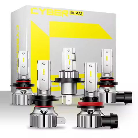 H7 H4 LED Bulb H11 LED Headlight Bulb 9005 HB3 9006 HB4 H7 LED 120W 30000LM H4 6500K White Canbus Le