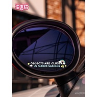 Hot-selling Car Rearview Mirror Car Sticker Unique Creative Reflective Mirror Warning Sticker Pay At
