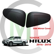 Toyota Hilux Revo 2016-2018 Side Mirror Cover Matte Black