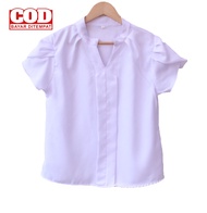 Vrichel - Real Pict - Blouse Jumbo / Atasan wanita / Kemeja / Shirt / Blus Cewek Fina XL/XXL