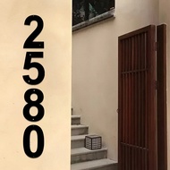 1pc 0-9 Free Combination Digital House Number, Metal Address House Number, Durable Home Address Numb