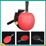 【ostar】 Strong  Table Tennis Racket 7 Ply wood For ping Pong Bat Paddle Long handl