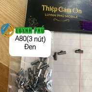 Replacement plastic volume power button for Samsung A80 (3 BUTTONS)