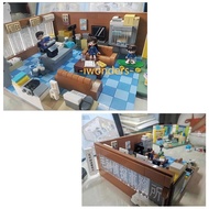 Keeppley Conan Co-branded Maori Detective Office Trendy Play Building Block Bailuo Coffee Shop Assem