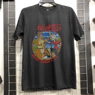 | Just ORDER Now | BLINK 182 T-Shirt - ADELAIDE EVENT TOUR Tshirt Black Casual 100% Cotton Black | S