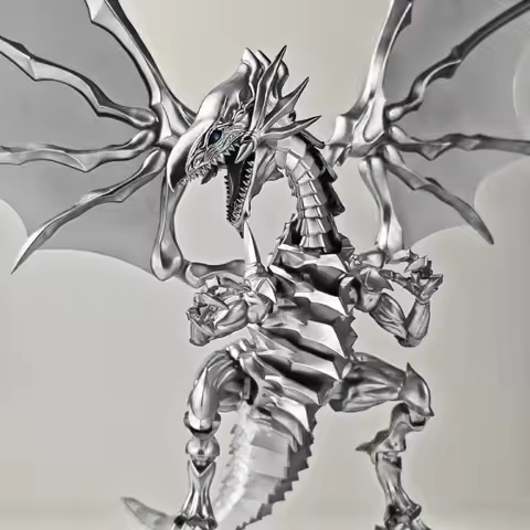 【New product】SEAHORSE INDUSTRY HG1/144 Silver Dragon 1 Frs AzureEyed White Dragon Mysterious perks A