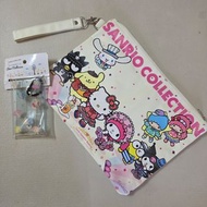 全部共2件共$30不拆賣，Sanrio Collection 多功能收納包mini ipad套30x22cm + 透明膠key套 sf到付，大埔面交/逢星期六下午油麻地中華書局交收
