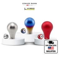 FK8 FL5 | HYBRID RACING Titanium | Stainless Steel | Red- Maxim Performance Shift Knob & Boot Collar