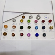 28L CRYSTAL BUTTONS GEM GLASS BUTTONS DIAMOND BUTTONS IJF 09