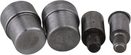 BQLZR Snap Fastener Heavy Duty Press Button Die Mold Set for Hand Press Machine Setter for 633 Snap 