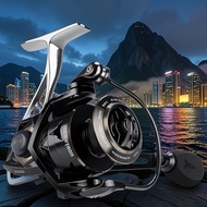 KastKing Megatron Spinning Fishing Reel 18KG Max Drag 7+1 BB Aluminum Spool Carbon Fiber Drag Saltwa