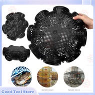 8 Holes Plastic Fishing Cage for Shrimp Crabs EEL Catching Basket Fishing Tackle Bait Holder Lure Ba