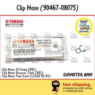 90467-08075 RXZ / LC135 V1-V7 Clip Hose Oil Pipe / Paip Oil Pump 2T / Fuel Cock / Recovery Tank Cool