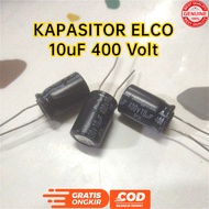 ELKO 10UF 400V ELCO 10 UF 400 CAPACITOR RUBYCONVOLT
