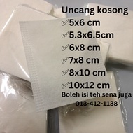 Uncang kertas kosong 100 pcs / Teabag seal filtered paper / Uncang tali Tea bag