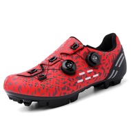 Good Things Cleats Shoes Mtb Cycling Shoes Men Mountain Bike Shoes Women Outdoor Sneakers Clitshoes for Bike 2023 New Luminous Black White Red