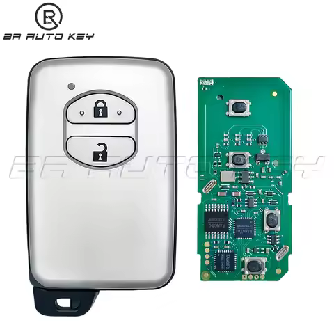 Smart Remote Car Key Fob for Toyota Auris Yaris Hybrid 2010-2016 Land Cruiser B74EA 61A651-0101 0011