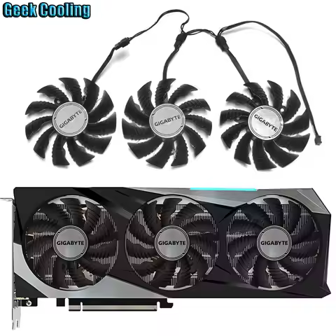 PLA09215S12HH T129215BU 82MM 4PIN Video card cooling fan,For Gigabyte RTX3070 GAMING OC、Gigabyte RX 