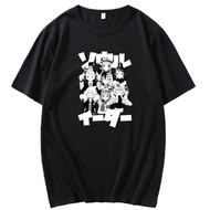 Japanese Anime New Men Soul Eater T Shirt Men Fashion Print Tshirt Summer Mens Cotton Short Sleeve T-shirt Men Funny Men Tshirt XS-6XL