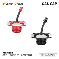 Gas Fuel Tank Cap Cover Motorcycles Accessories For HONDA CRF110 CRF 110 19-PRESENT CRF125 CRF 125 1