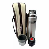 zebra thermos flask (free pouch bag)