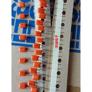 NIS Nippon APS Series 100V222J 100V 2N2 2200PF Orange Metal Film Audio Capacitor