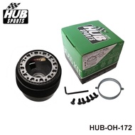 ☬Racing Steering Wheel Hub Adapter Hub Boss Kit For Honda Civic 96-00 6 Bolt Hole Racing Steerin 유u