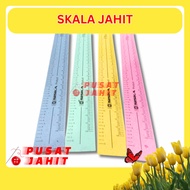(SHEET) Sewing Pattern Scale Ruler Sewing Ruler Scale Ruler