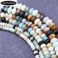 Amazonite Spacer Beads 4*6.5mm 5*8.5mm Natural Loose Stone DIY Bracelet