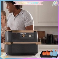 ✿ CHA ✿  Non-stick Oven Baking Tray Air Fryer Mold Liner Tray Food Safe for Ninja AF500 ★