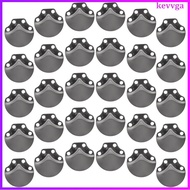 🧶 100Pcs Flexible Black Armor Scales Stainless Steel for Knight Costume and Theater Armor Making Mat